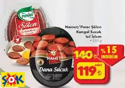NAMET/PINAR ŞÖLEN KANGAL SUCUK ISIL İŞLEM